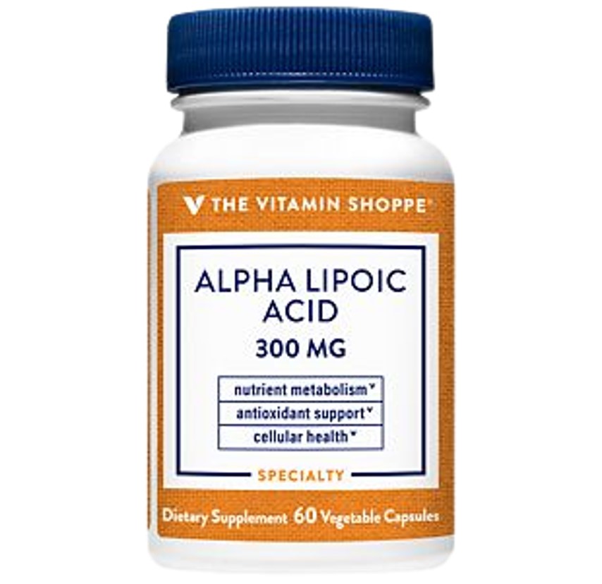 Acid alpha lipoic 300mg the vitamin shoppe 