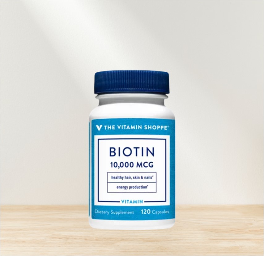 viên uống biotin the vitamin shoppe 