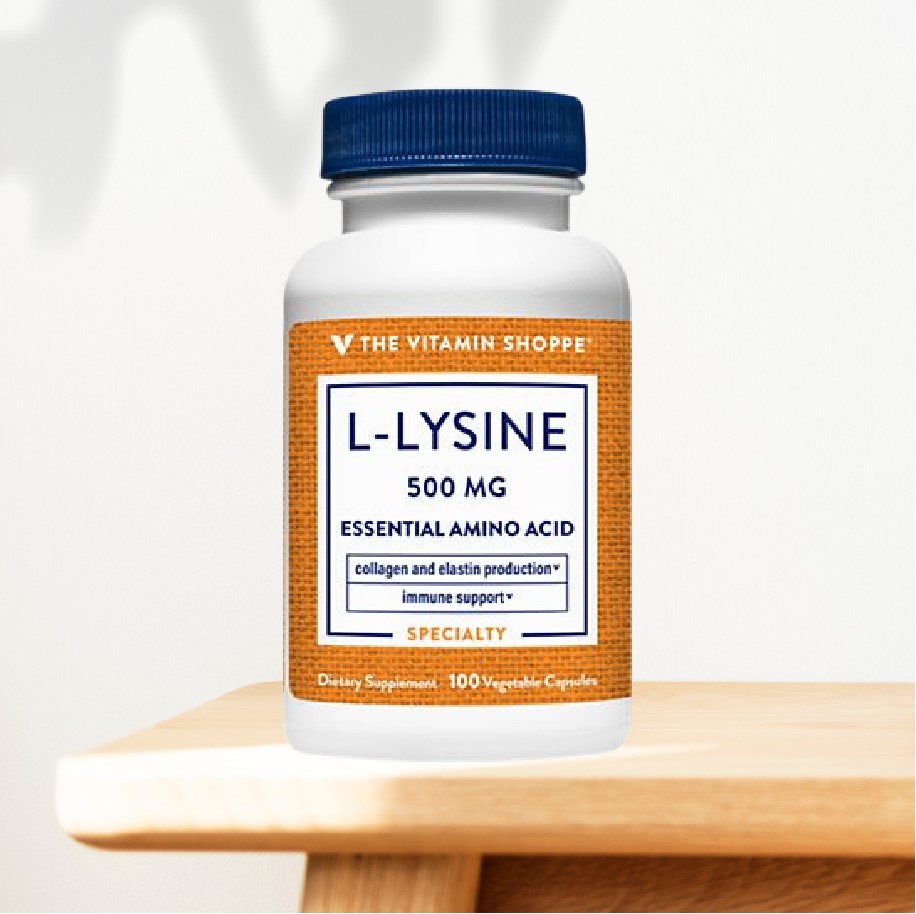 L-Lysine 500 mg the vitamin shoppe 