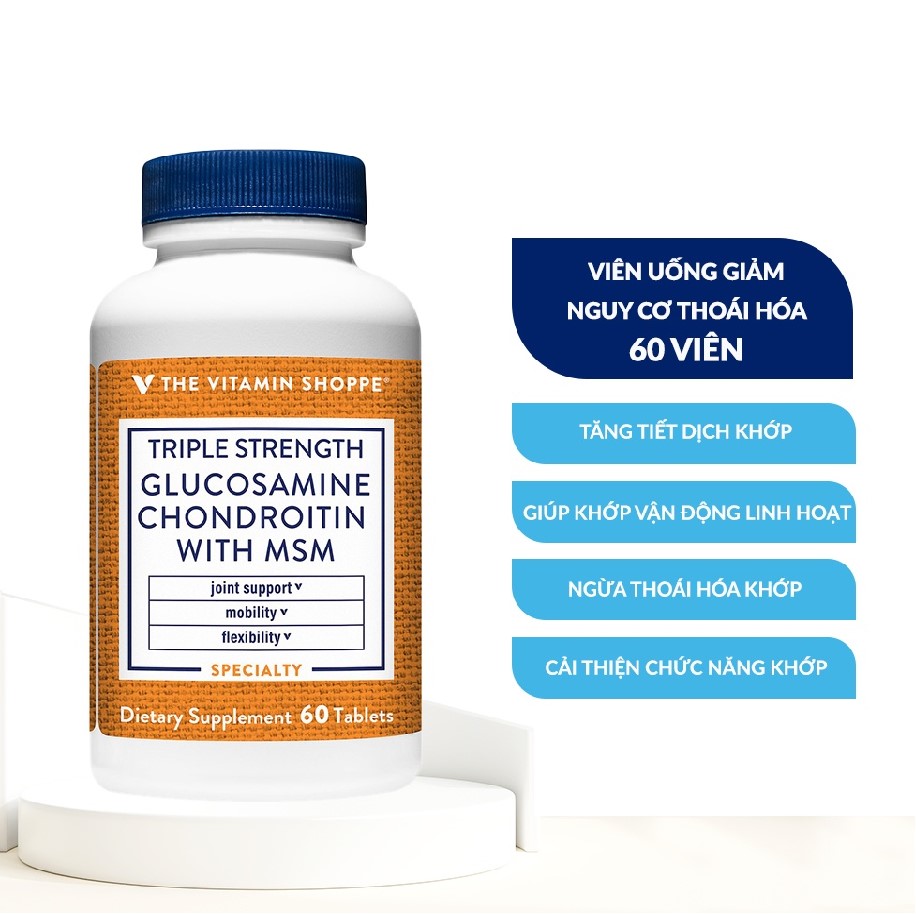 Triple Strength Glucosamine Chondroitin with MSM 